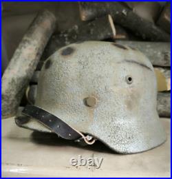 Helmet german original nice helmet M40 original WW2 WWII size 64 Free Shipping Helmet german original nice helmet M40 original WW2 WWII size 64 Free Shipping