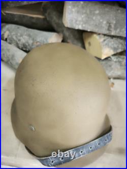 Helmet german original nice helmet M40 original WW2 WWII size 64 Free Shipping Helmet german original nice helmet M40 original WW2 WWII size 64 Free Shipping