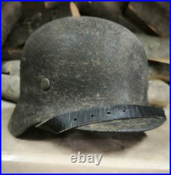 Helmet german original nice helmet M40 original WW2 WWII size 64 Free Shipping