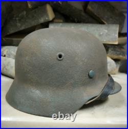 Helmet german original nice helmet M40 original WW2 WWII size 64 Free Shipping Helmet german original nice helmet M40 original WW2 WWII size 64 Free Shipping