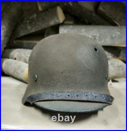Helmet german original nice helmet M40 original WW2 WWII size 64 Free Shipping Helmet german original nice helmet M40 original WW2 WWII size 64 Free Shipping