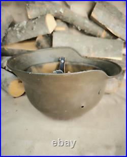 Helmet german original nice helmet M40 original WW2 WWII size 64 Free Shipping