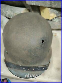 Helmet german original nice helmet M40 original WW2 WWII size 64 Free Shipping Helmet german original nice helmet M40 original WW2 WWII size 64 Free Shipping