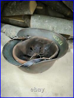 Helmet german original nice helmet M40 original WW2 WWII size 64 Free Shipping Helmet german original nice helmet M40 original WW2 WWII size 64 Free Shipping