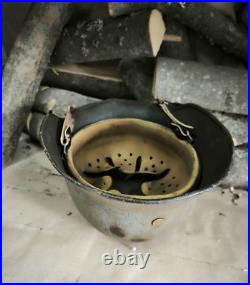 Helmet german original nice helmet M40 original WW2 WWII size 64 Free Shipping Helmet german original nice helmet M40 original WW2 WWII size 64 Free Shipping