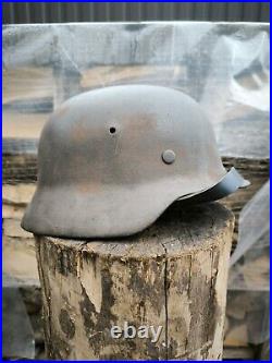 Helmet german original nice helmet M40 original WW2 WWII size 66