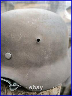 Helmet german original nice helmet M40 original WW2 WWII size 66