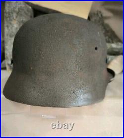 Helmet german original nice helmet M40 original WW2 WWII size 66