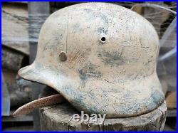 Helmet german original nice helmet M40 original WW2 WWII size 66