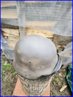 Helmet german original nice helmet M40 original WW2 WWII size 66