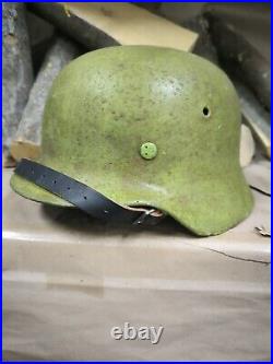 Helmet german original nice helmet M40 original WW2 WWII size 66 Free Shipping