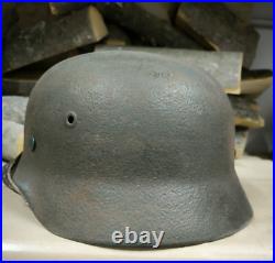 Helmet german original nice helmet M40 original WW2 WWII size 66 Free Shipping Helmet german original nice helmet M40 original WW2 WWII size 66 Free Shipping