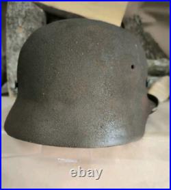Helmet german original nice helmet M40 original WW2 WWII size 66 Free Shipping Helmet german original nice helmet M40 original WW2 WWII size 66 Free Shipping