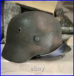 Helmet german original nice helmet M40 original WW2 WWII size 66 Free Shipping Helmet german original nice helmet M40 original WW2 WWII size 66 Free Shipping