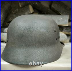 Helmet german original nice helmet M40 original WW2 WWII size 66 Free Shipping Helmet german original nice helmet M40 original WW2 WWII size 66 Free Shipping