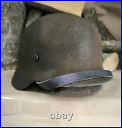 Helmet german original nice helmet M40 original WW2 WWII size 66 Free Shipping Helmet german original nice helmet M40 original WW2 WWII size 66 Free Shipping