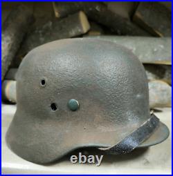 Helmet german original nice helmet M40 original WW2 WWII size 66 Free Shipping Helmet german original nice helmet M40 original WW2 WWII size 66 Free Shipping