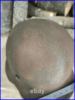 Helmet german original nice helmet M40 original WW2 WWII size 66 Free Shipping Helmet german original nice helmet M40 original WW2 WWII size 66 Free Shipping