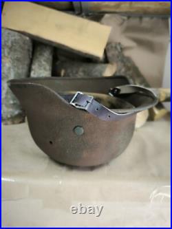Helmet german original nice helmet M40 original WW2 WWII size 66 Free Shipping Helmet german original nice helmet M40 original WW2 WWII size 66 Free Shipping