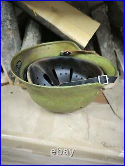 Helmet german original nice helmet M40 original WW2 WWII size 66 Free Shipping