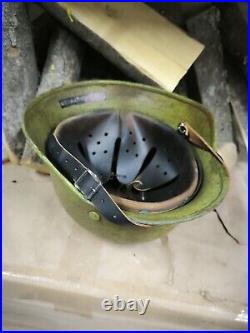 Helmet german original nice helmet M40 original WW2 WWII size 66 Free Shipping