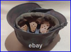 Helmet german original nice helmet M40 size 60 WW2 WWII have a number Free Shipp Helmet german original nice helmet M40 size 60 WW2 WWII have a number Free Shipp