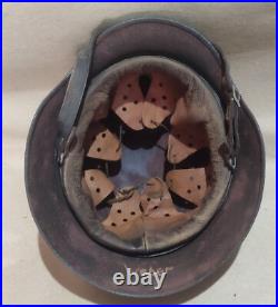 Helmet german original nice helmet M40 size 60 WW2 WWII have a number Free Shipp Helmet german original nice helmet M40 size 60 WW2 WWII have a number Free Shipp