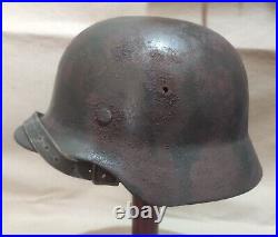 Helmet german original nice helmet M40 size 60 WW2 WWII have a number Free Shipp Helmet german original nice helmet M40 size 60 WW2 WWII have a number Free Shipp