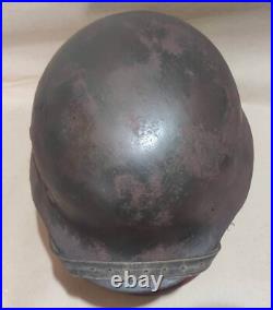 Helmet german original nice helmet M40 size 60 WW2 WWII have a number Free Shipp Helmet german original nice helmet M40 size 60 WW2 WWII have a number Free Shipp