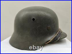 Helmet german original nice helmet M40 size 62 WW2 WWII