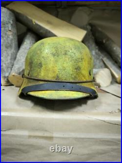Helmet german original nice helmet M40 size 62 WW2 WWII Free Shipping