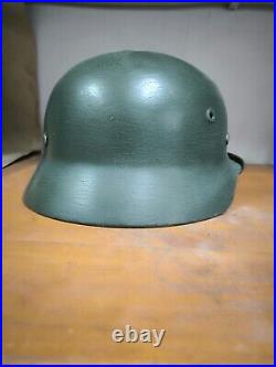 Helmet german original nice helmet M40 size 62 WW2 WWII Free Shipping