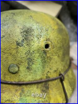 Helmet german original nice helmet M40 size 62 WW2 WWII Free Shipping