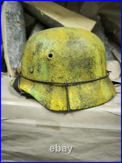 Helmet german original nice helmet M40 size 62 WW2 WWII Free Shipping