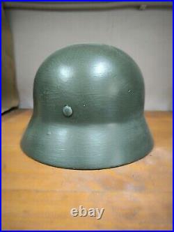 Helmet german original nice helmet M40 size 62 WW2 WWII Free Shipping