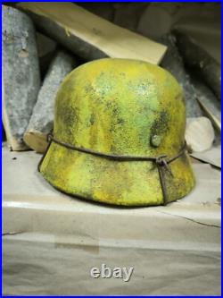 Helmet german original nice helmet M40 size 62 WW2 WWII Free Shipping