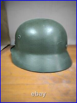 Helmet german original nice helmet M40 size 62 WW2 WWII Free Shipping