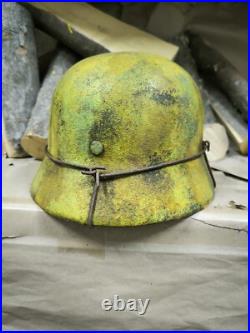 Helmet german original nice helmet M40 size 62 WW2 WWII Free Shipping