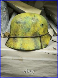 Helmet german original nice helmet M40 size 62 WW2 WWII Free Shipping