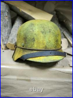 Helmet german original nice helmet M40 size 62 WW2 WWII Free Shipping