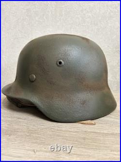 Helmet german original nice helmet M40 size 62 have a number WW2 WWII