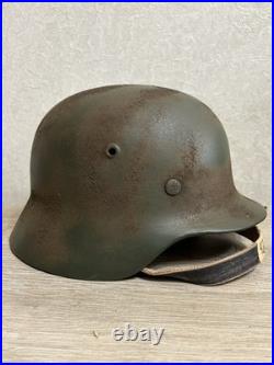 Helmet german original nice helmet M40 size 62 have a number WW2 WWII