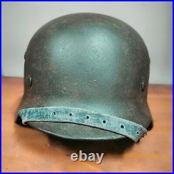 Helmet german original nice helmet M40 size 62 have a number WW2 WWII