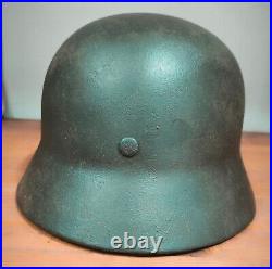 Helmet german original nice helmet M40 size 62 have a number WW2 WWII