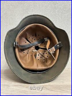 Helmet german original nice helmet M40 size 62 have a number WW2 WWII