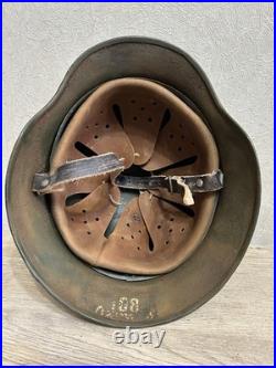 Helmet german original nice helmet M40 size 62 have a number WW2 WWII