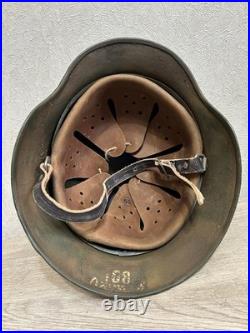 Helmet german original nice helmet M40 size 62 have a number WW2 WWII