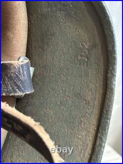 Helmet german original nice helmet M40 size 62 have a number WW2 WWII