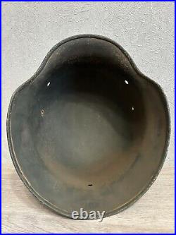 Helmet german original nice helmet M40 size 62 have a number WW2 WWII