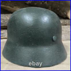 Helmet german original nice helmet M40 size 62 original WW2 WWII Helmet german original nice helmet M40 size 62 original WW2 WWII
